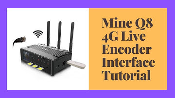 Your 4G Live Stremaing Encoder: Mine Q8 ～Tutorial 1 let you know port and function of device