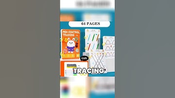 Magical Reusable Tracing Workbook ✨ | Montessori Pen Control & Handwriting Practice for Kids 🖍️
