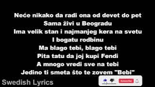 HENNY - MARTINI (Lyrics)