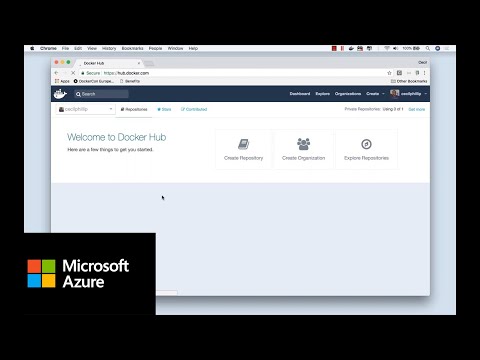 Video: Bagaimana cara mendorong gambar Docker ke registri Azure?