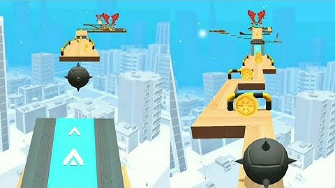 Sky Rolling Ball 3D - Android iOS Gameplay (part 11)