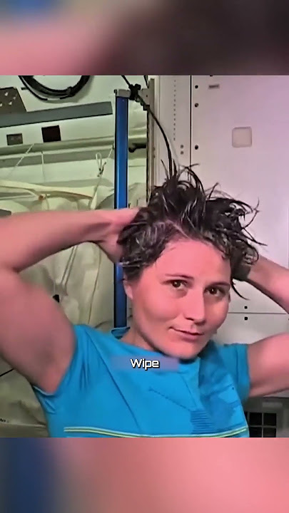 The Weird Way Astronauts Bathe in Space #science #space #knowledge