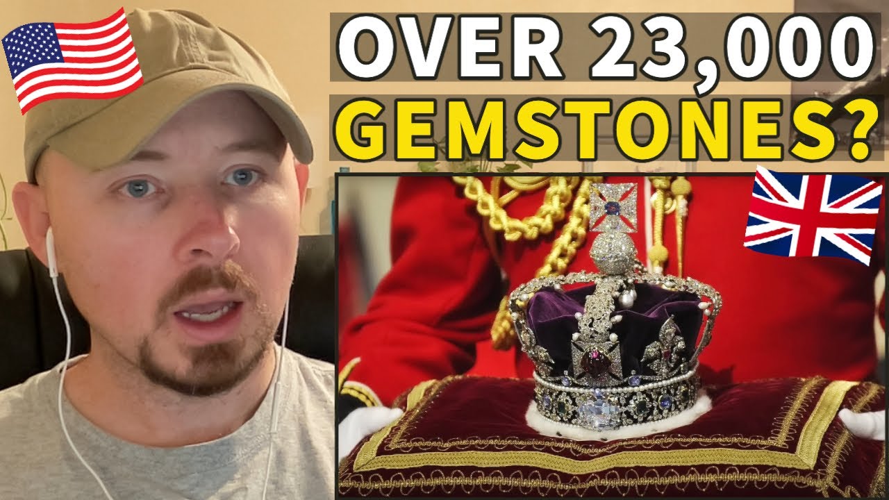 American Reacts to A Close Look at The British Crown Jewels