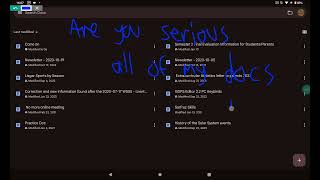 Are you serious Google Docs? All of my docs is deleted I hate you! I didn't even deleted why dude