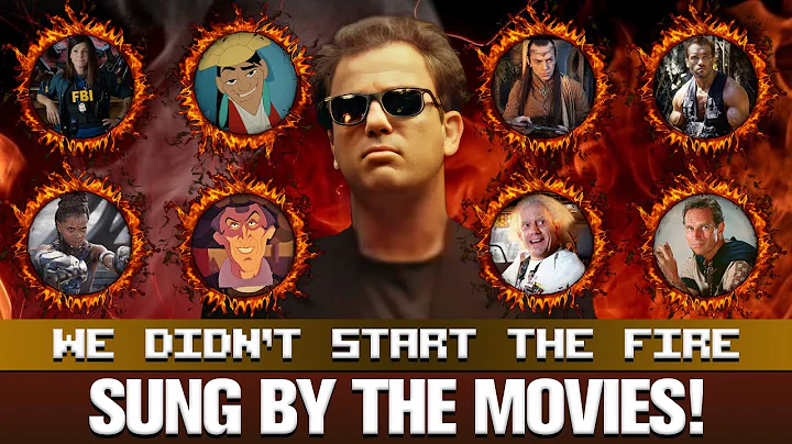 Billy Joel - WE DIDN'T START THE FIRE (Sung by 257 Movies!)