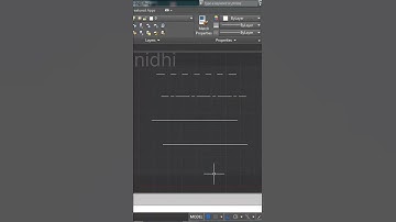 Linetypes in AutoCAD Tutorial #autocad