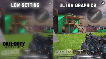 CALL OF DUTY MOBILE - GRAPHIC COMPARISON LOW VS ULTRA