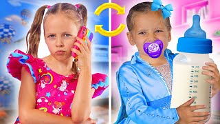 Maya and Mary Swap Lives for a day Adventure + More Fun Kids Videos