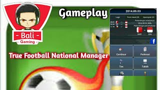Gameplay True Football National Manager screenshot 4