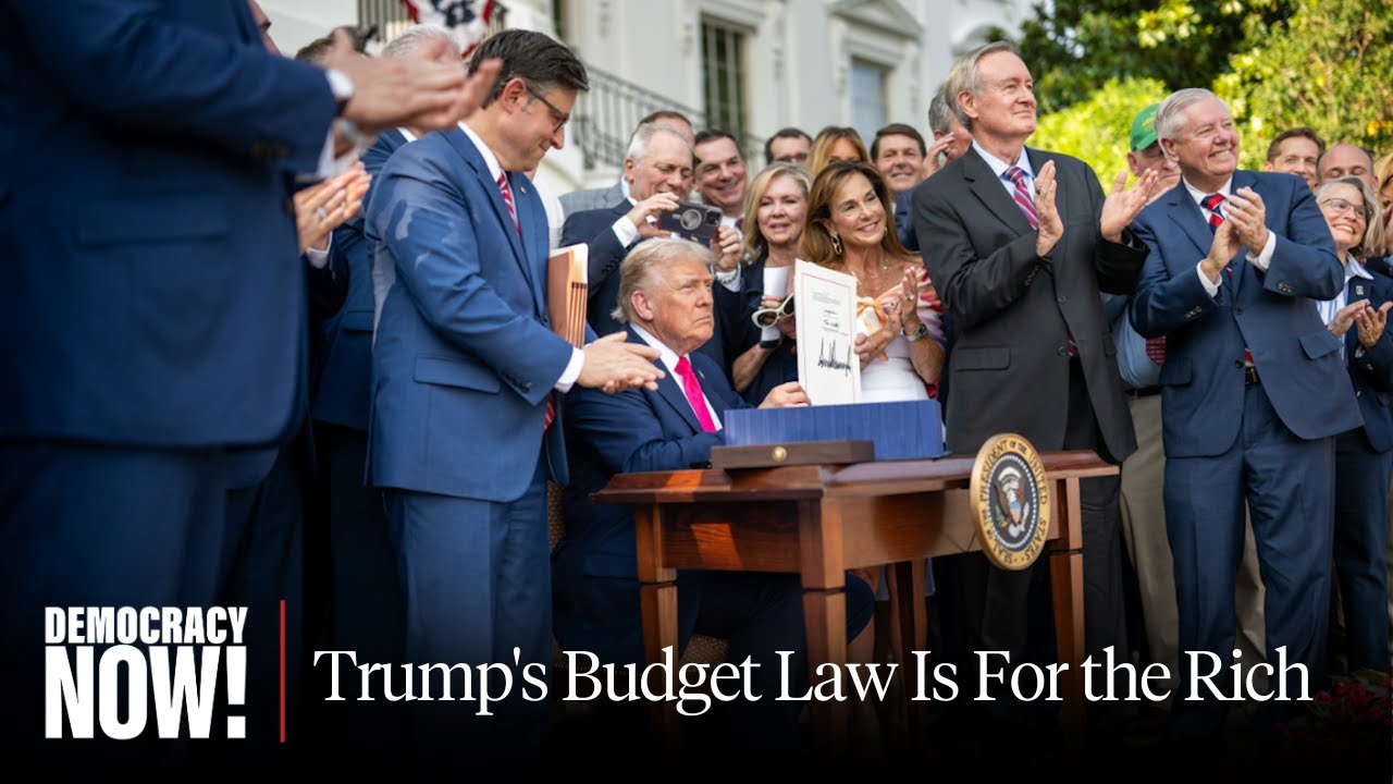 "Most Massive Transfer of Wealth Upward in American History": John Nichols on Trump's Budget Law