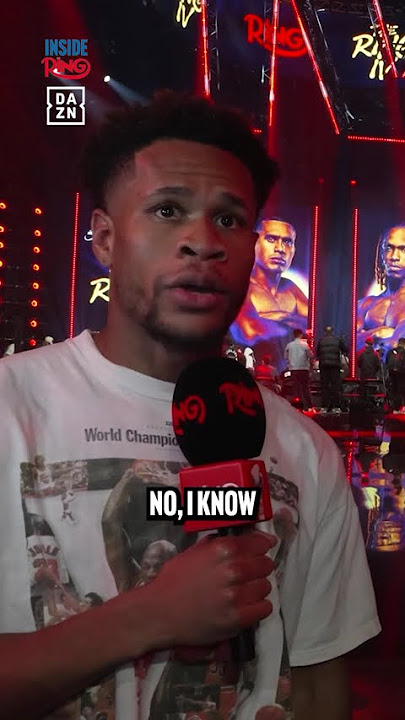 Devin Haney reacts to the moment he dropped Brian Norman Jr.