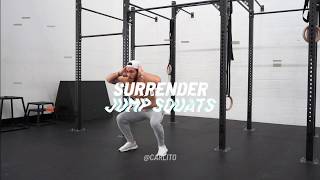 SURRENDER JUMP SQUATS - HRDR Exercise Video Library