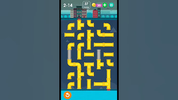 Smart puzzles pipes normal level 14 #how to solve pipes level 2-14