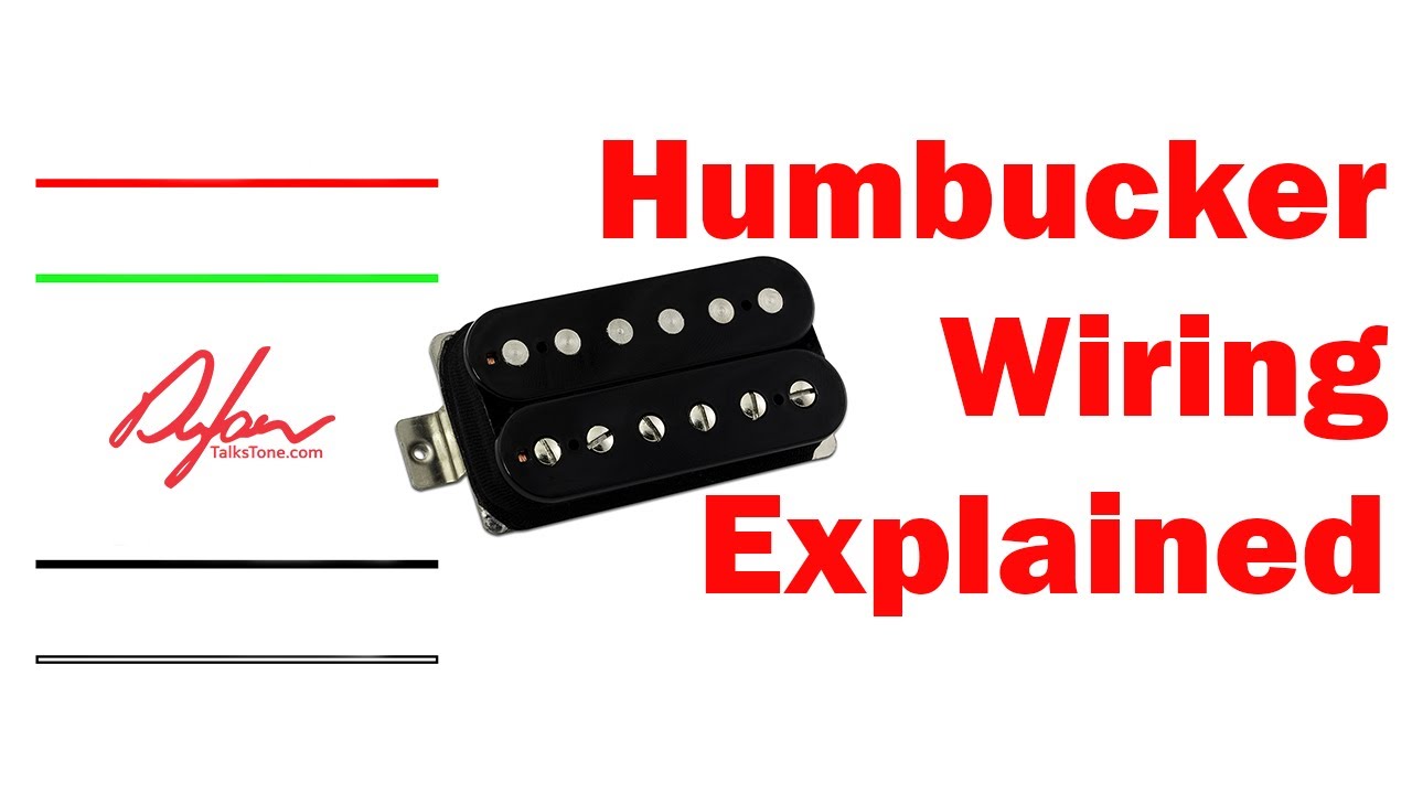 Humbucker Guitar Pickup Wiring Explained - YouTube