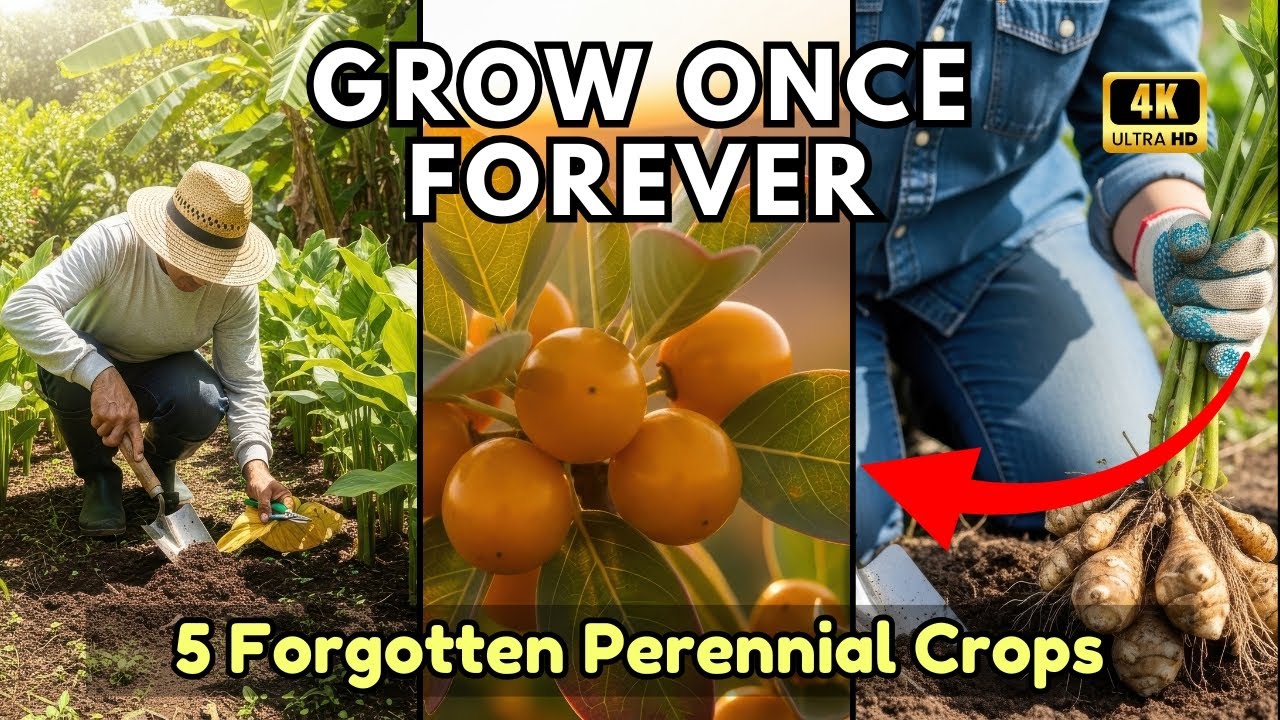 5 Forgotten Perennial Crops That Could End Hunger Worldwide | Grow Once, Harvest Forever