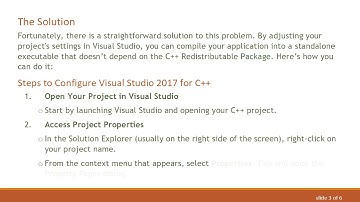 Creating a Standalone .exe Without C+ +  Redistributable Package