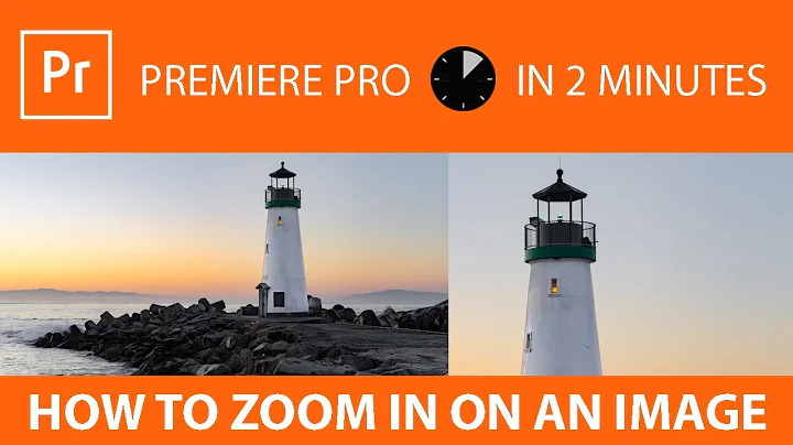 How To Zoom In On A Picture / Image In Premiere Pro