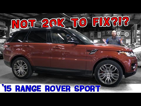 2015 Ranger Rover Sport needs 3 repairs! See how the CAR WIZARD fixes them & doesn't break the bank