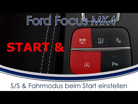 [Ford Focus 2020/2021 MK4] # 105 Запуск / остановка и установка режима движения при запуске