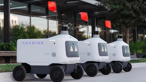 Sidewalk delivery robots will roll out to Dallas sidewalks soon