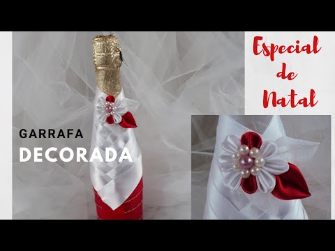 Vídeo: Como Decorar Uma Garrafa De Champanhe Com Fitas De Cetim