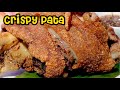 Crispy Pata Recipe with Tofu at Masarap na Sawsawan- How to cook