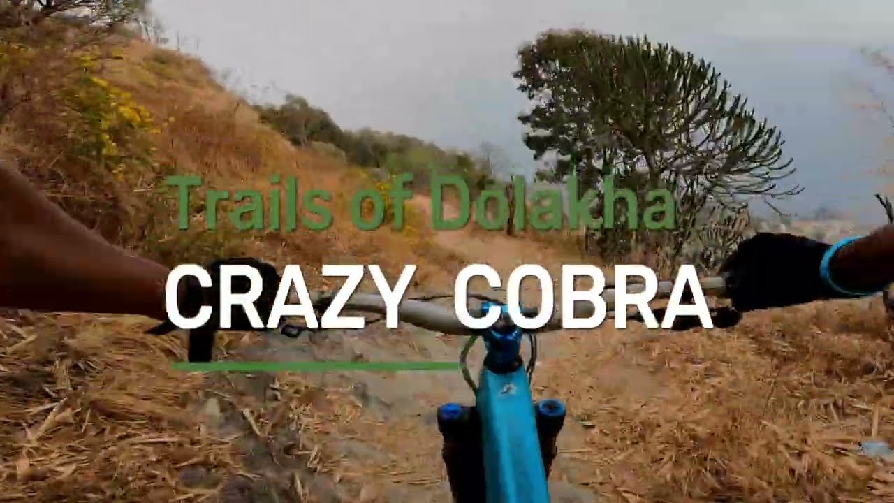 most technical trail in Nepal . my first mountain bike vlog in crazy cobra...