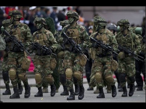 Lanceros y Comandos De Colombia - YouTube