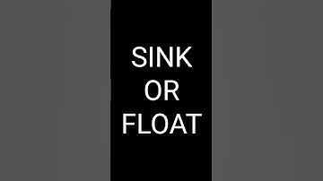 Sink or Float #ballon  #kids #toddlers