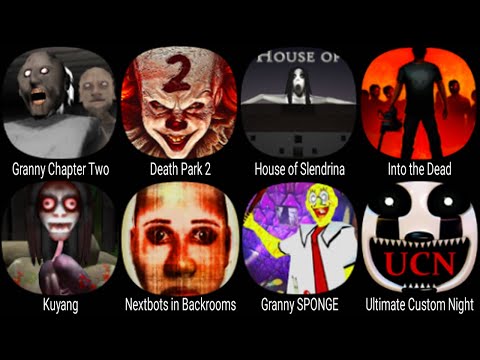 Granny Chapter Two Death Park 2 House Of Slendrina Into The Dead Kuyang Nextbots In Backrooms