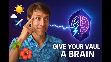 Give Your Obsidian Vault a Brain: Full Smart Connections + AI Plugin Setup 🌴