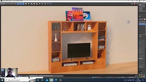 3DsMax Tutorials, Learn 3D Modeling and Texturing a TV Unit from Scratch in 3dsmax ( Part 8)