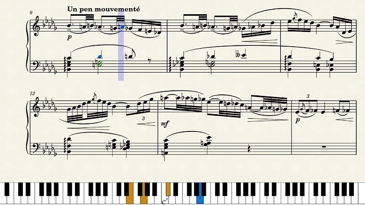 Claude Achille Debussy: Syrinx for Piano solo