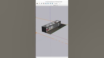 Animating Sections in #sketchup #shorts