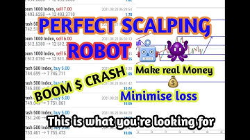 Still Blowing Account 😒 || Check out the Boom and Crash Scalping Robot 🤖 - Trade hands free (95%)