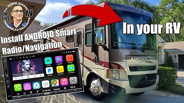 tw RV ADVENTURES - Episode #7 | REPLACE RV - Motorhome Navigation System | ANDROID Radio/Navigation