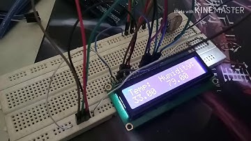 Sensor Suhu Tampilan Di LCD || Arduino