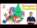 Countries and Regions of Europe: A Geographic Exploration