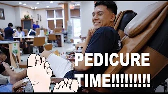 Getting a pedicure (EMBARRASSING!!!!)