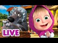 🔴 LIVE! Masha e Orso 👱‍♀️🐻 Sentiero del lupo 🚖🐺 Cartoni animati per bambini