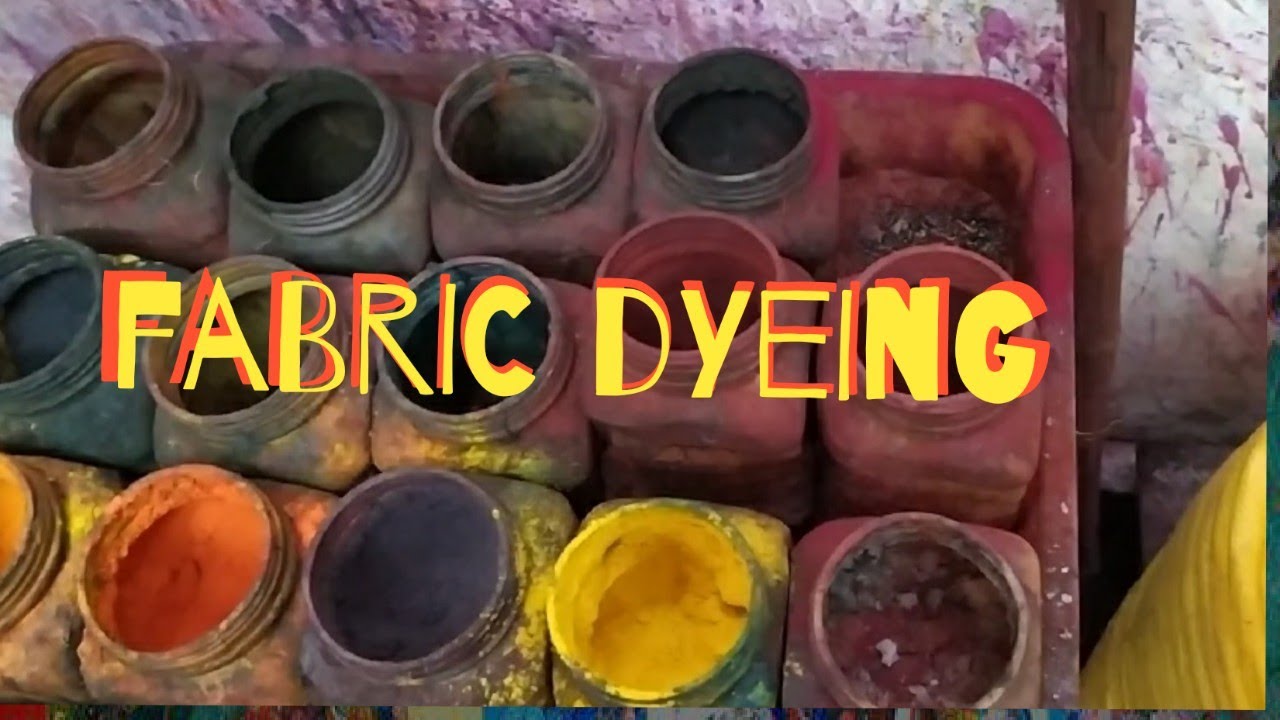 Youtube Fabric Dye at Paul Carroll blog