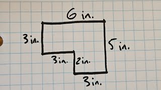 Area of an irregular shape