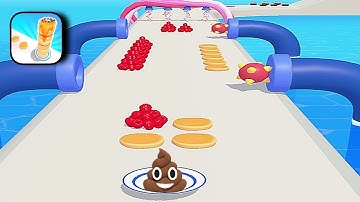 Pancake Run Level 108-110 🍔🍓 All Levels Gameplay Walkthrough (Android, iOS)