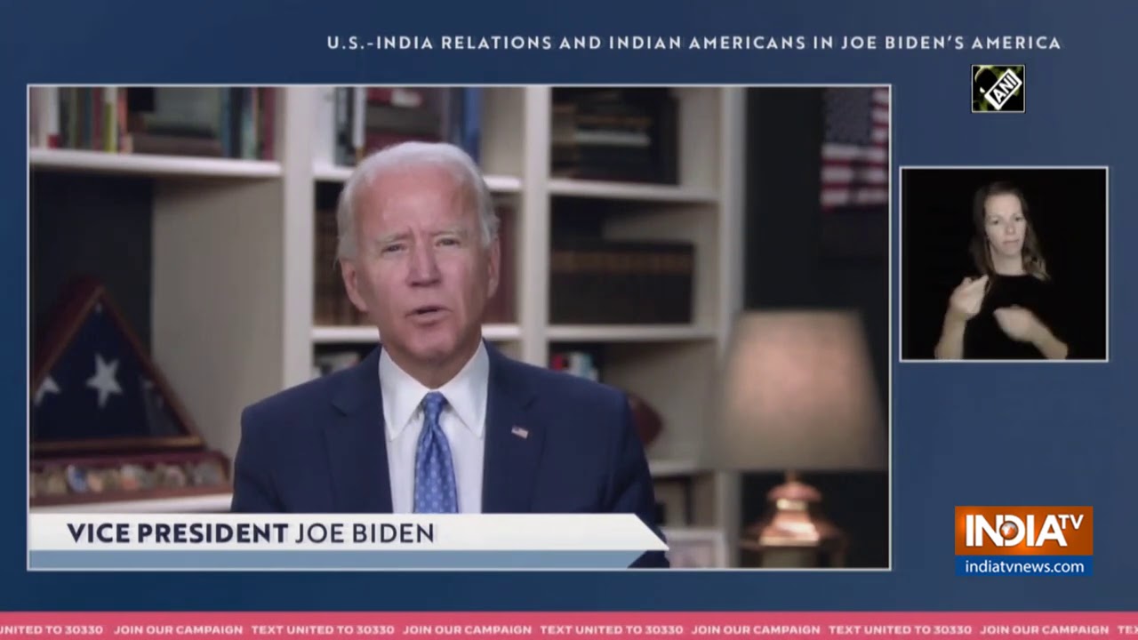 Joe Biden wishes Indian Americans on Independence Day