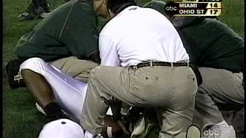 Willis McGahee - Knee Injury Fiesta Bowl National ...