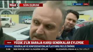 Genel Başkanımız Sayın Erdoğan Çakmakın Tele 1 Tvde Canlı Olarak Ekrana Gelen Röportajı..