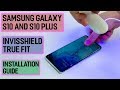 【InvisShield True Fit】Samsung Galaxy S10 & S10 Plus Tempered Glass Installation Guide - Fingerprint