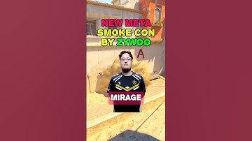💥CS2 Mirage New Meta smoke Con by 🥇ZywOo🥇