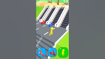 Shape-shifting Lv- 270 Funny Race Gameplay new hyper casual games #shapeshifting #gameplay #shorts