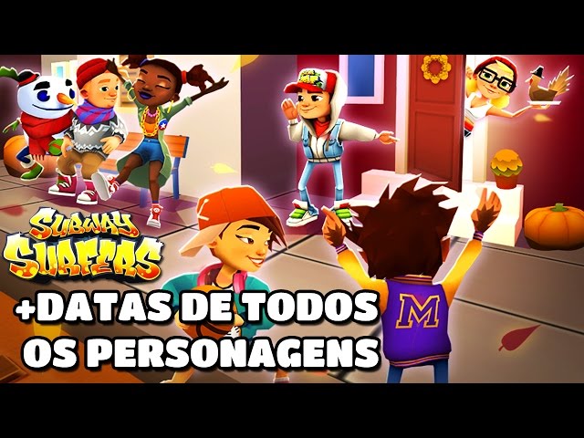 código de personagens robôs, especial de subway surf